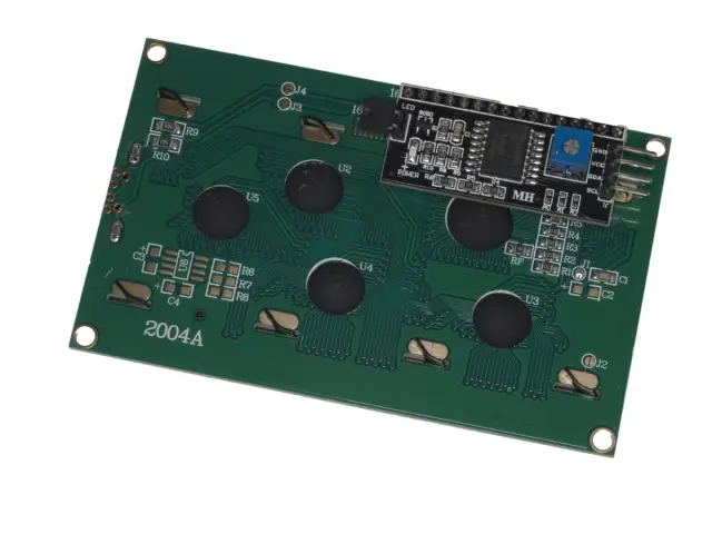 Standardni, 20 X 4 karaktera, LCD displej, plavo pozadinsko osvetljenje, sa I2C komunikacijom, — šifra 21457 | Kelco — slika 2
