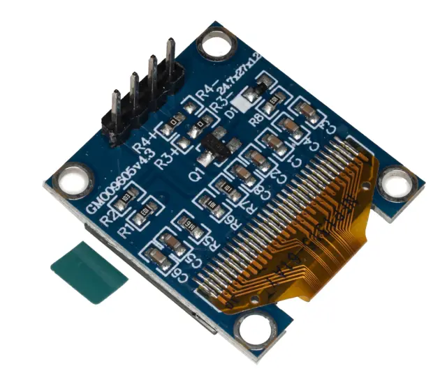 OLED 128X64, 0.96inch, IIC Communication, white, 4 pin, — šifra 21459 | Kelco — slika 2