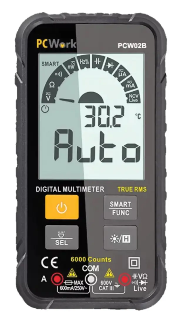 True RMS Smart Digital Pocket Multimeter — šifra 21508 | Kelco