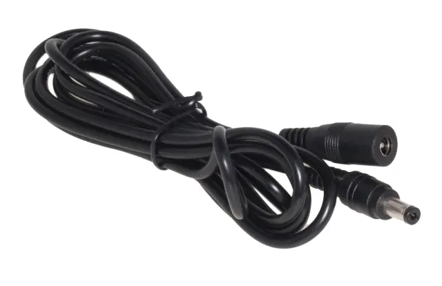 Kabl, dvožilni, muški DC 5.5 x 2.1mm na ženski DC 5.5 x 2.1mm, dužine 2 metra — šifra 21650 | Kelco