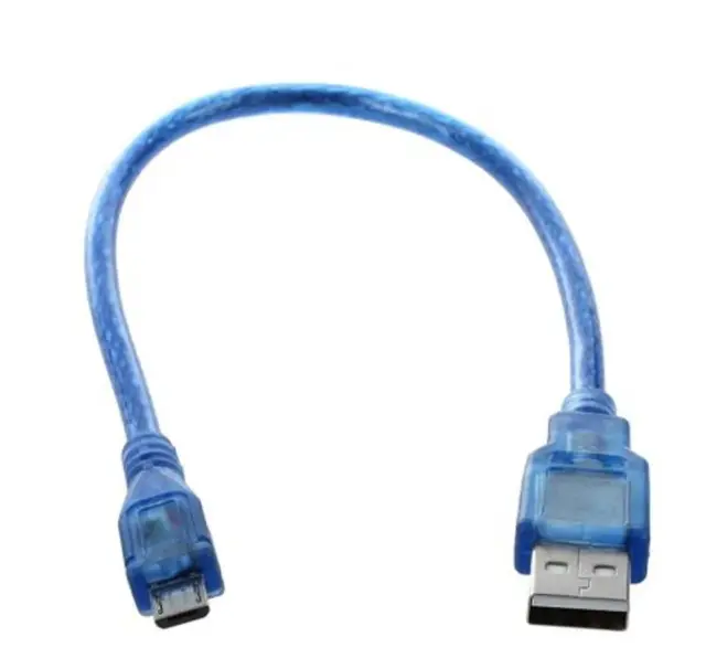 Kabl, USB micro, 30 cm, plavi za Arduino DUE — šifra 21664 | Kelco