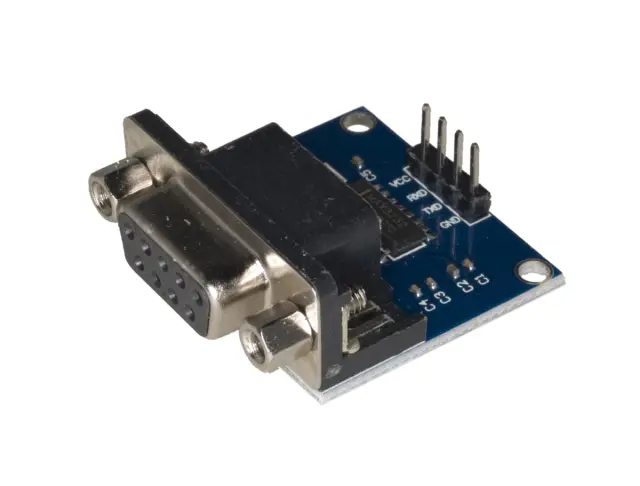 MAX3232 RS232 to TTL Serial Port Converter Module DB9 Connector — šifra 21671 | Kelco