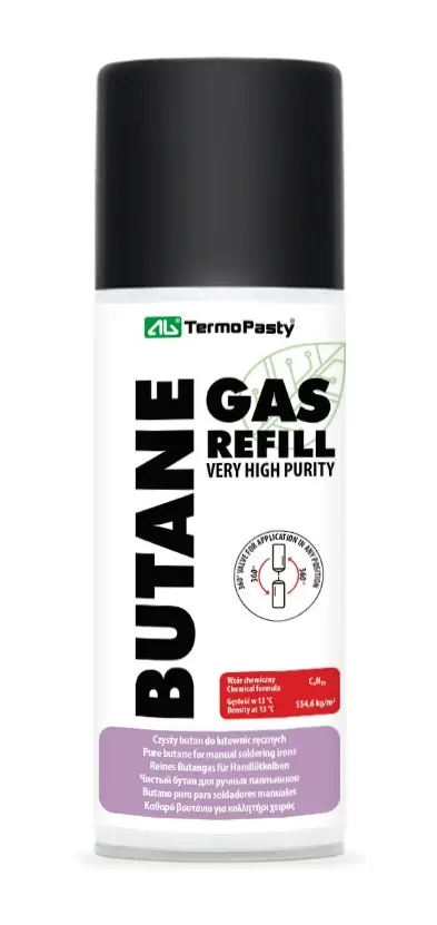 Butane for soldering irons 200 ml — šifra 21747 | Kelco