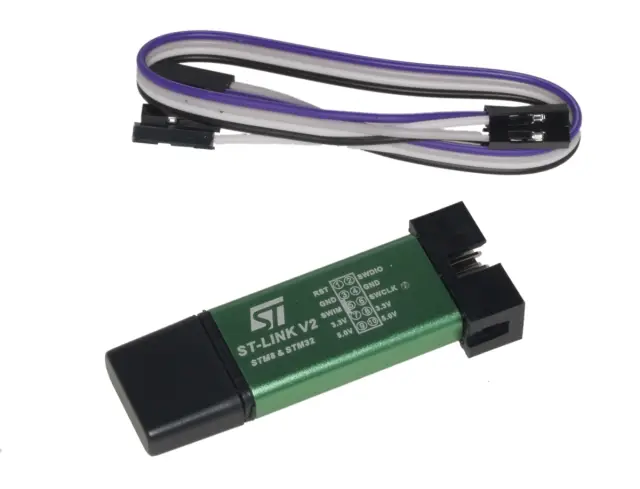 ST LINK Mini STM8 STM32 Simulator Download Programmer With Cover — šifra 21792 | Kelco