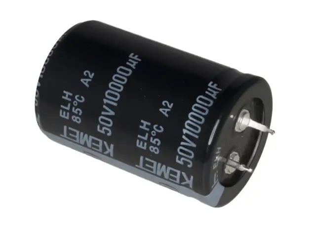 Elko, stojeći (RAD), 85°C, 10000µF, 50V, 30x45mm, RM10, Kemet, ELH109M050AS5AA — šifra 21975 | Kelco
