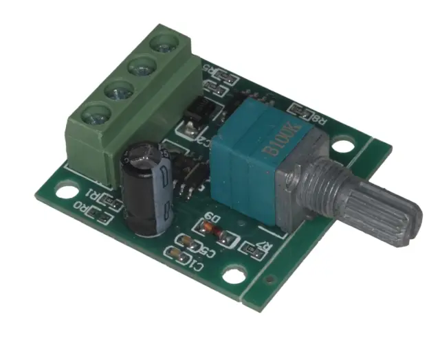 PWM DC Motor Speed Controller 2A 1.8-15V — šifra 22398 | Kelco
