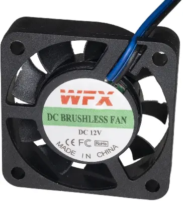 Minijaturni ventilator, 40x40x10mm, 12VDC, 0.1A — šifra 22710 | Kelco