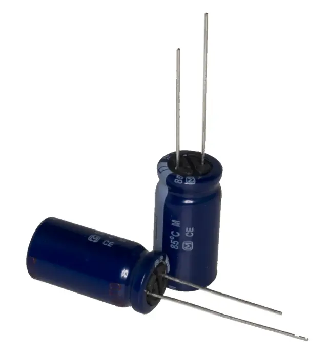 Elko, stojeći (RAD), 85°C, 2200µF, 25V, 12.5X25mm, RM5, Panasonic, ECA1EM222 — šifra 22790 | Kelco