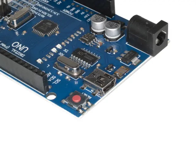 Arduino compatible UNO R3, ATMEGA328P, komunikacija preko CH340, bez USB kabla, sa MINIUSB konektoro — šifra 22918 | Kelco — slika 2