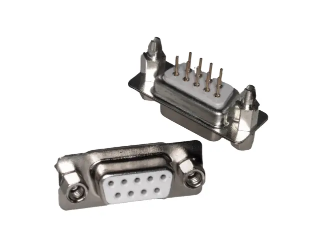 DP9 RS232 Male/Female Serial Port Connector DP9 Female — šifra 23139 | Kelco