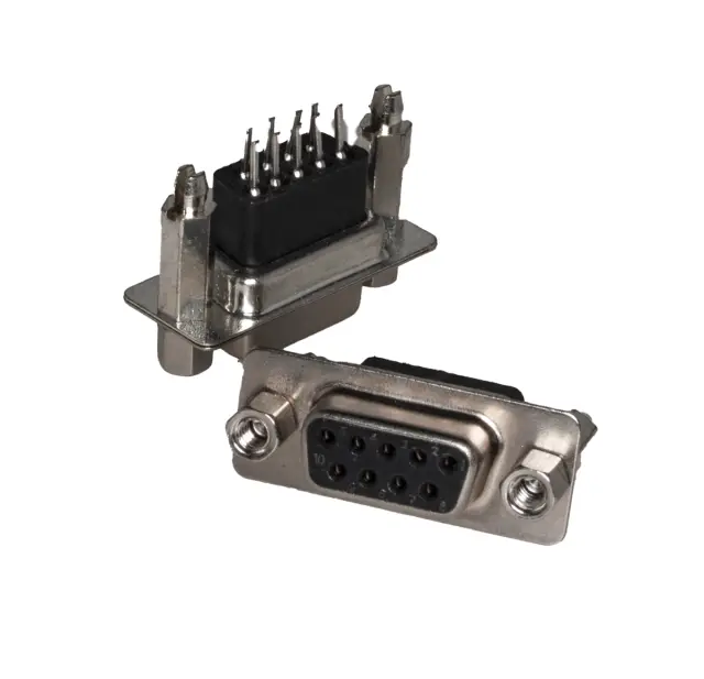 DB9 RS232 12mm Male/Female 9P Connector DB9 Female — šifra 23140 | Kelco
