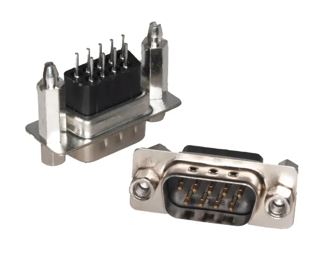 DB9 RS232 12mm Male/Female 9P Connector DB9 Male — šifra 23142 | Kelco