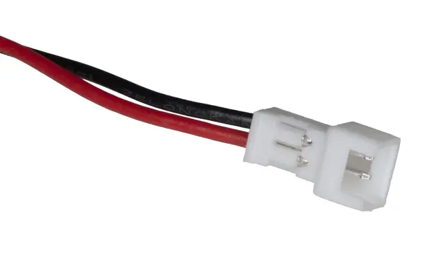 Konektor, micro JST, 1.25mm, dvopolni za kabl, muški na kablu, 10cm — šifra 23173 | Kelco