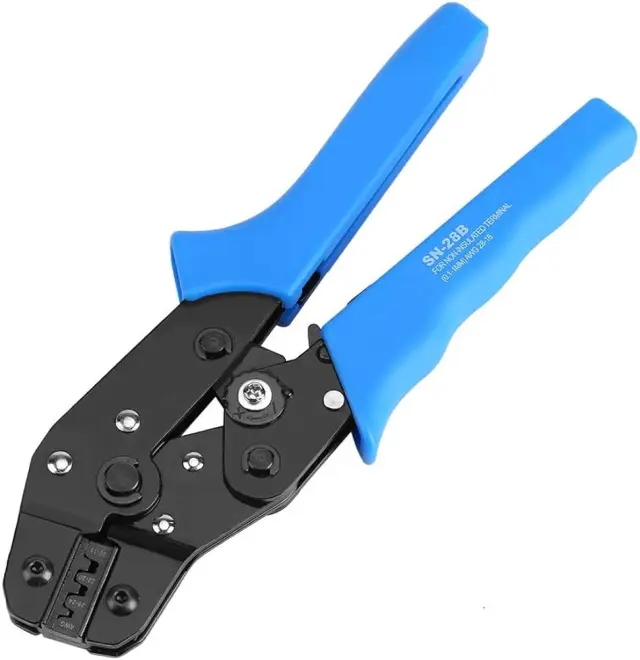 Klešta za krimpovanje, dupont i nylon konektora, 2.5/2.54/3.96 mm — šifra 23209 | Kelco