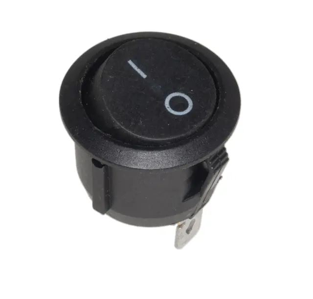 Prekidač, Wipp, okrugli, 6A/230V, ON-OFF, 20mm, , , , , mm — šifra 23243 | Kelco