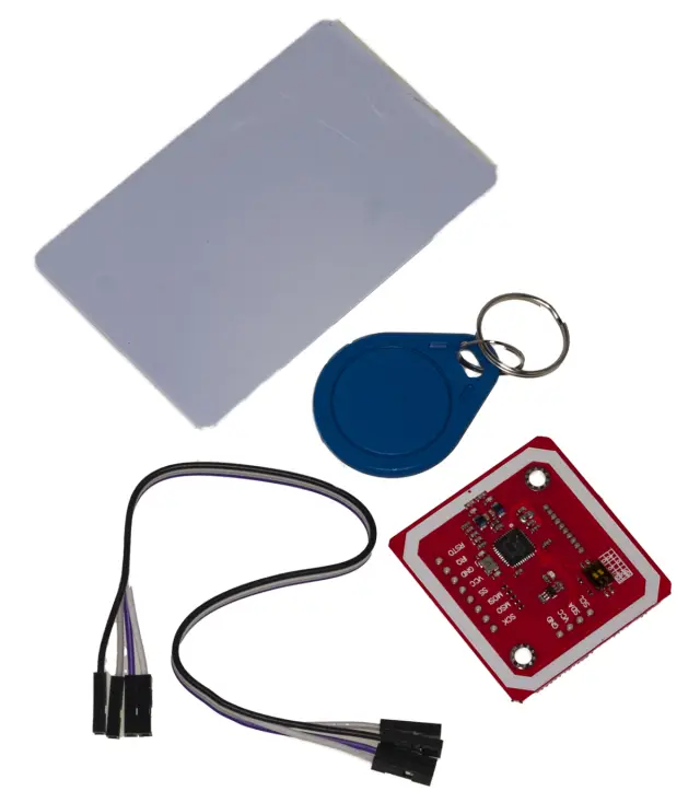PN532 NFC RFID V3 Module, support I2C, SPI, HSU, kit sa karticom, keyfobom i kablovima — šifra 23247 | Kelco