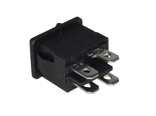 KCD1-104 15*21mm 4Pin Black Boat Switch, , , , , mm — šifra 23305 | Kelco — slika 2