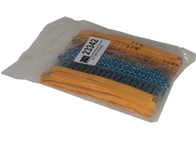 Set otpornika, 1/4W 1% Metalfilm, 30 vrednosti po 20 komada — šifra 23342 | Kelco