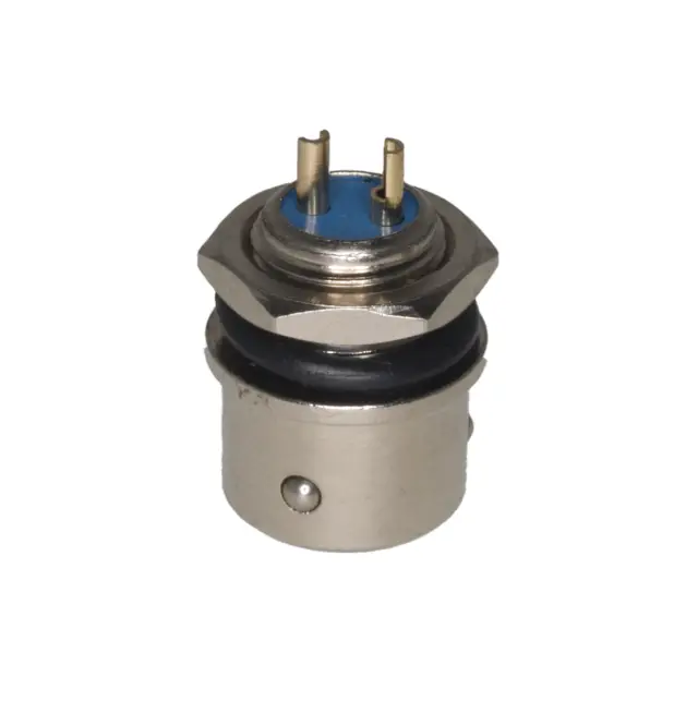 XS8 Self-locking Aviation Connector, 2 pina, muški za montažu na ploču — šifra 23430 | Kelco — slika 2