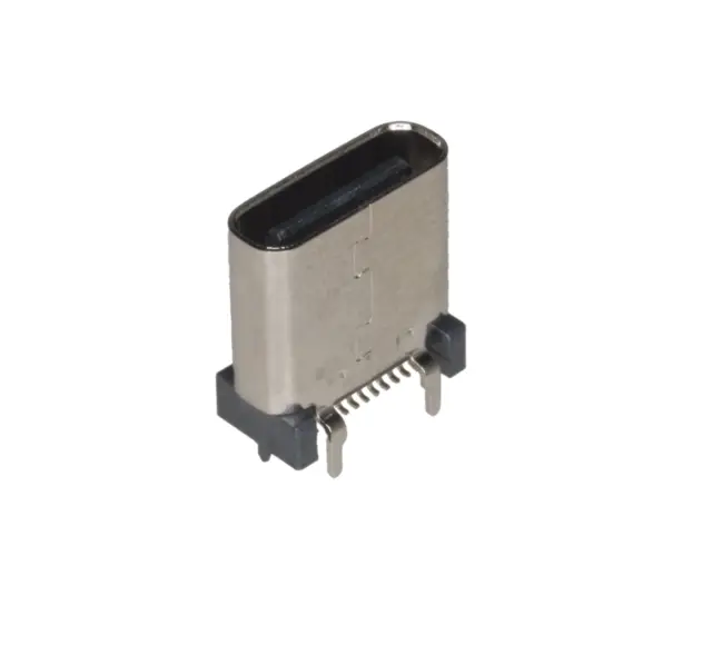 Ženski, 24pina, Micro USB-C konektor, 180°, 9.4mm visine, SMD — šifra 23436 | Kelco
