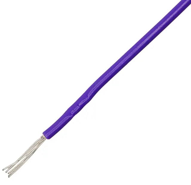 Provodnik, bakarni, licnasti, LIY-V, 1 X 0.25mm², ljubičasti, formacija 14x0.15mm² — šifra 23478 | Kelco