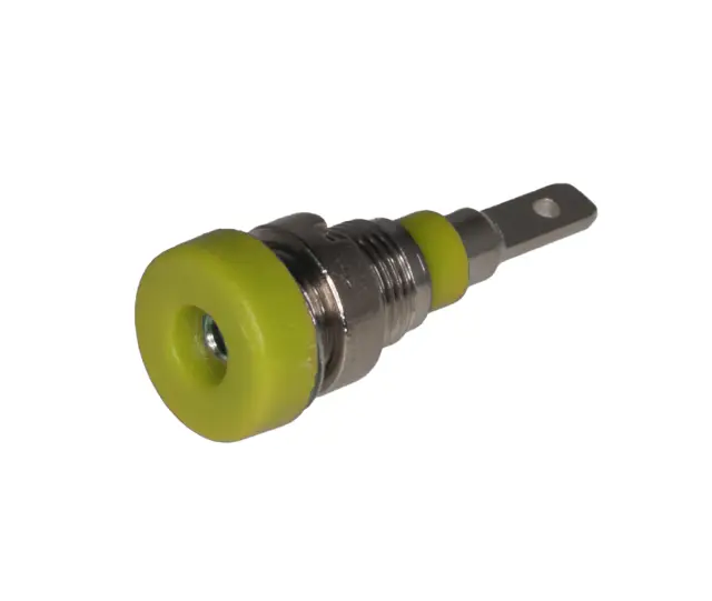 Buksna, 2mm, mesingana, BS102L, žuta, 10A — šifra 23481 | Kelco
