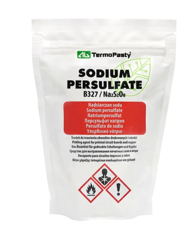Natrijum persulfat, B327, za izradu štampanih pločica, 100grama za 0.5l vode — šifra 23529 | Kelco