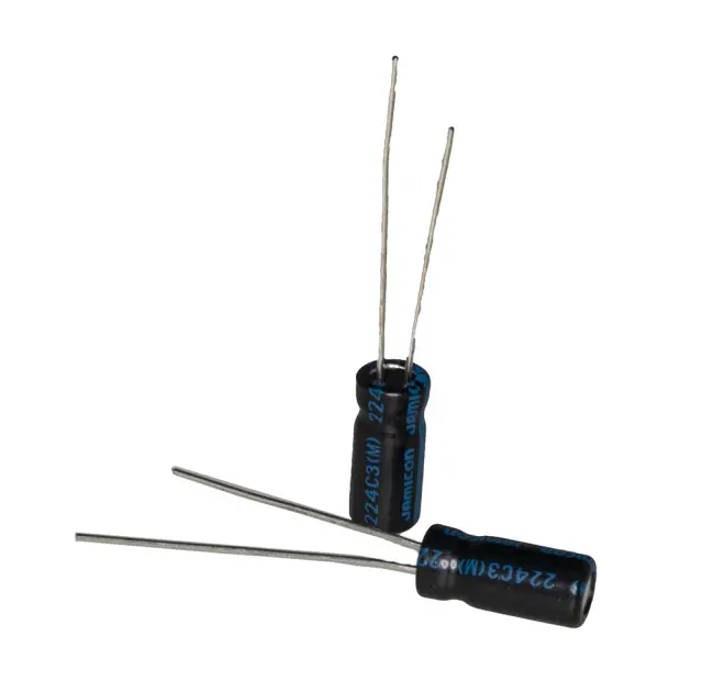 Elko, stojeći (RAD), 105°C, 100µF, 10V, 5X11mm, RM2, Jamicon, JTK107M010S1AMC11L — šifra 23564 | Kelco