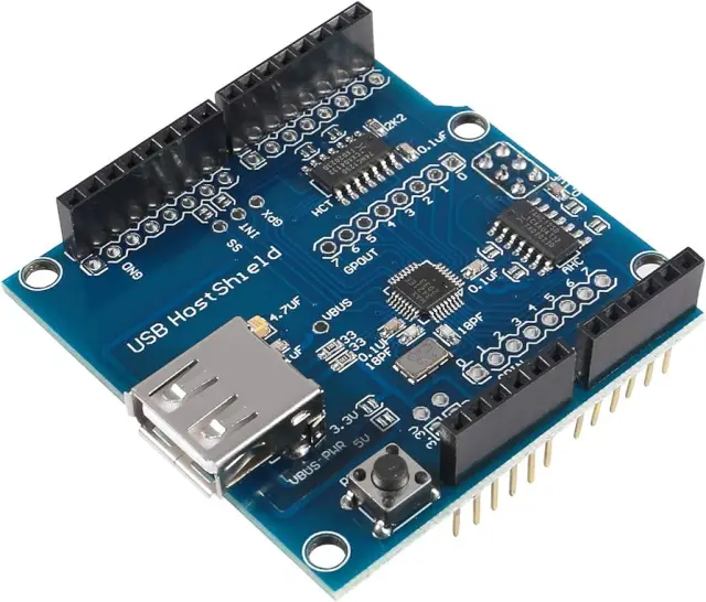 USB Host Shield 2.0 for Arduino UNO/MEGA, ADK Compatible for Android — šifra 23637 | Kelco