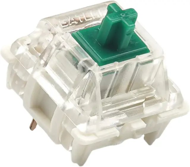 Taster za tastaturu, Gateron KS-3, zeleni, tri pina — šifra 23695 | Kelco
