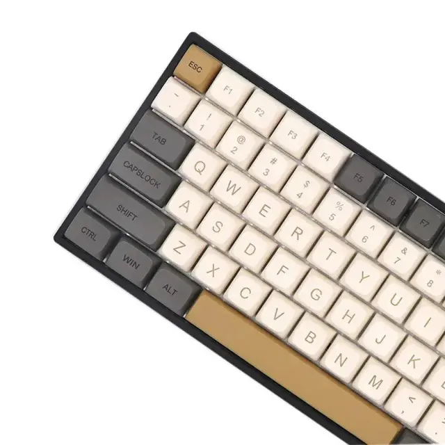 Set kapica za tastature, 125 komada, PBM, XDA profil, Shimmer braon tonovi — šifra 23701 | Kelco — slika 2