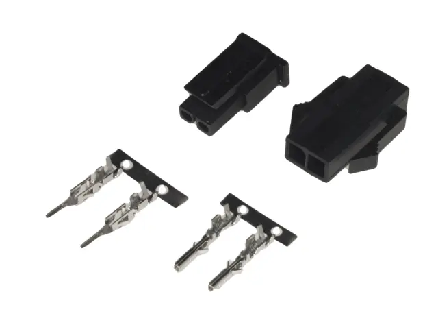 Molex, Micro-Fit 3.0, set, muški i ženski konektor sa pinovima, 1 x 2 pina — šifra 23708 | Kelco