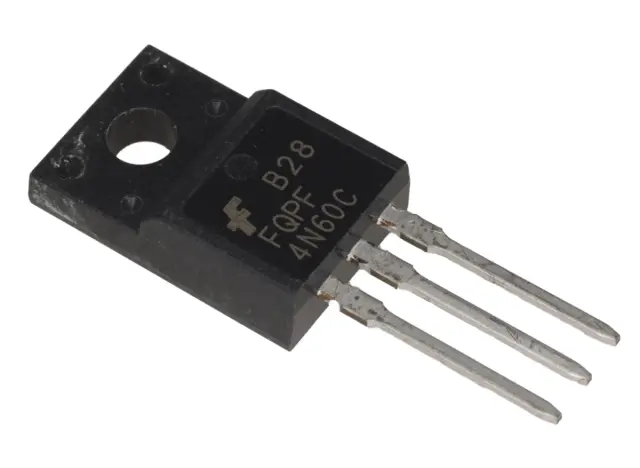 N-MOSFET, 2.6A, 600V, Rds=2.2Ω, Vgs=10V, enhancement mode power field effect transistor, TO-220F — šifra 23742 | Kelco