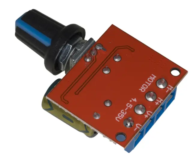PWM DC Motor Speed Controller 5A, 5-35V, 20kHz, motor speed controller, 90W — šifra 23747 | Kelco — slika 3