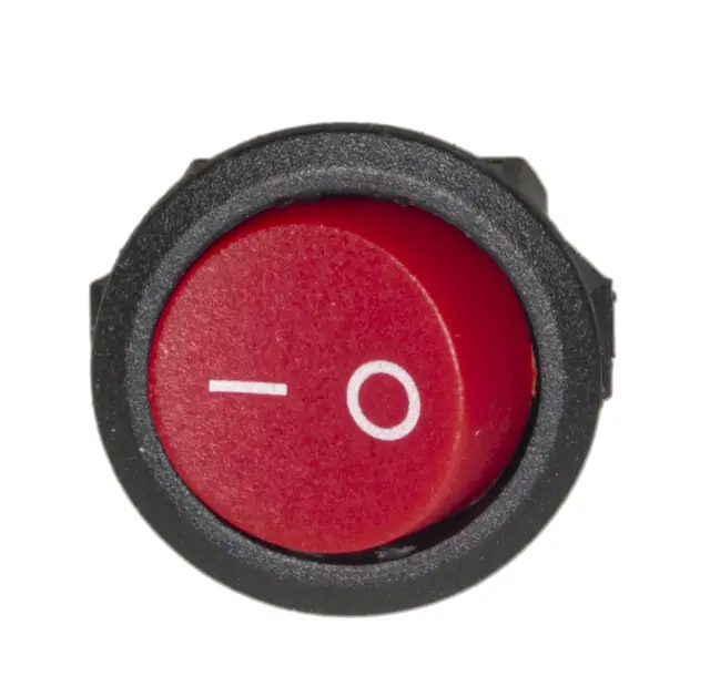KCD 15mm 2Pin Circular Boat Switch, , , , , mm — šifra 23844 | Kelco
