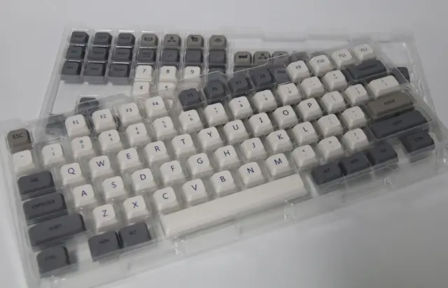 Set kapica za tastature, PBM, XDA profil, 125 komada, Engleski, standardni — šifra 23881 | Kelco