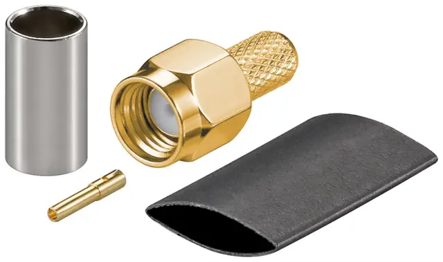 RP-SMA krimp konektor za RG-58 — šifra 24117 | Kelco