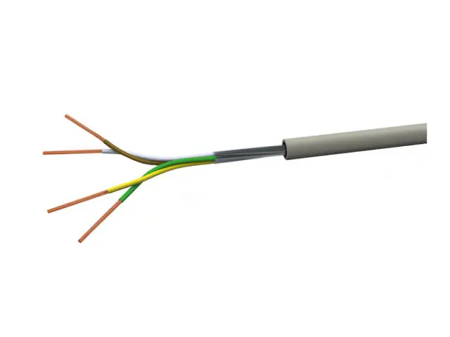 Provodnik, bakarni, LiYY, okrugli, 4 X 0.75mm², sivi, neoklopljeni — šifra 24124 | Kelco