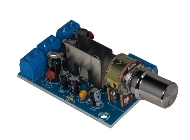 TEA2025B Mini Audio Amplifier Board, Stereo 2 X 3W, 5V — šifra 24235 | Kelco