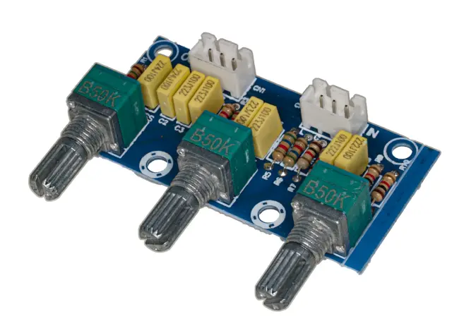 XH-M802 Pasivno stereo predpojačalo sa regulacijom jačine i boje tona — šifra 24239 | Kelco