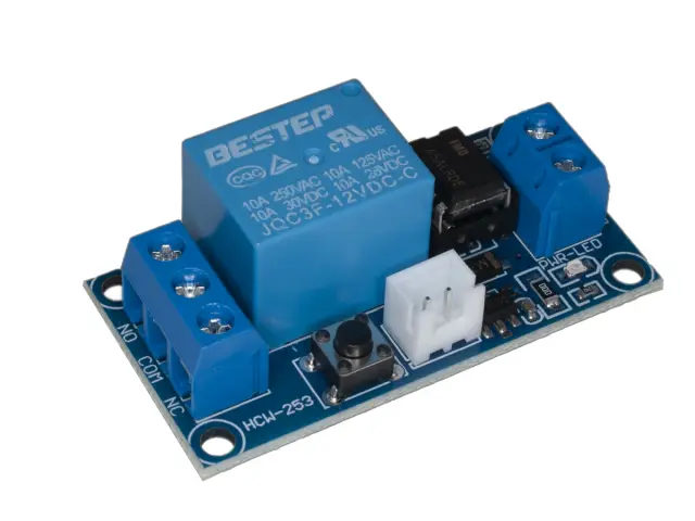 12V Single Button Bistable Switch Bi-stable Relay Module Car Modification Switch One-button Start-st — šifra 24313 | Kelco