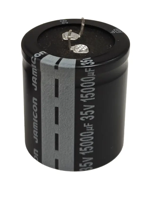 Elko, stojeći (RAD), 105°C, 15000µF, 35V, 35x40mm, RM10 — šifra 24390 | Kelco