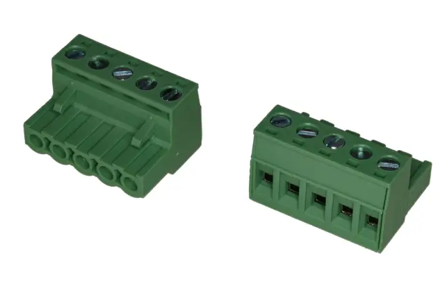 Multiconnector 320V 5-pole Green — šifra 24393 | Kelco