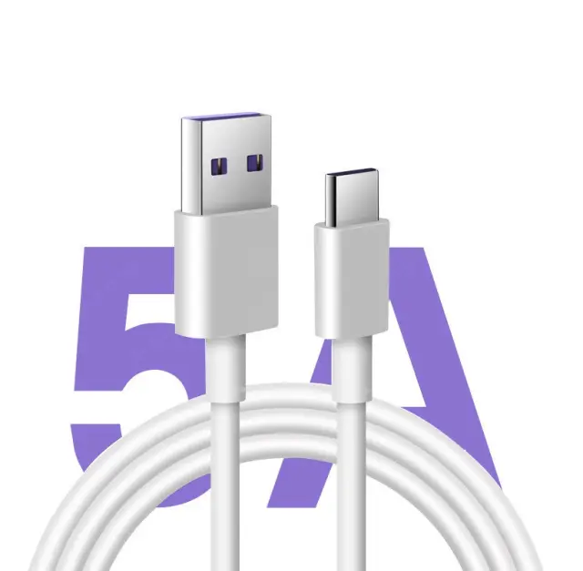 Kabl, USB, V2.0, A muški na USB-C muški, 5A, 80cm, beli — šifra 24423 | Kelco — slika 2
