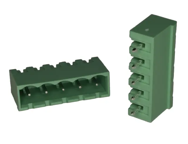 Box Header 320V 5-pole Green Clos — šifra 24473 | Kelco