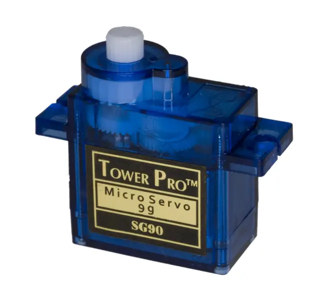 Minijaturni servo motor SG90, torq=1.2KG/4.8V, V=3-7.2V, 90 stepeni — šifra 24495 | Kelco