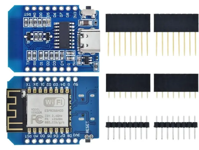 Arduino Wemos D1 Mini PRO ESP12F Type-C — šifra 24512 | Kelco — slika 2