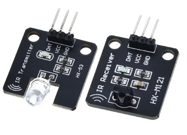 Infrared Transmitter/Receiver Module 38kHz with remote controll — šifra 24549 | Kelco