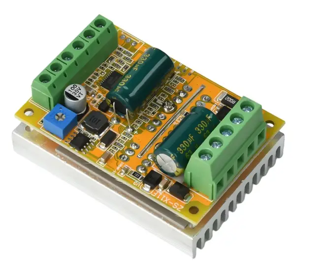 DC6.5-50V 25A 300W BLDC Three Phase DC Brushless Motor Controller PWM Without Hall Sensor Hall Motor — šifra 24644 | Kelco