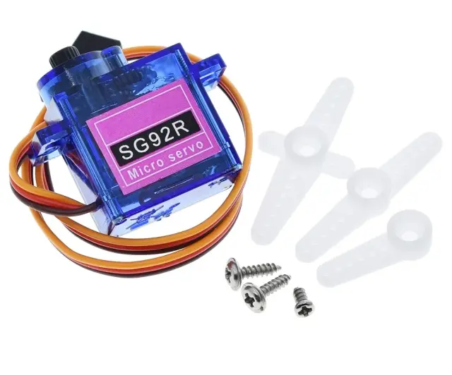 SG92R 2.5KG Micro 9g Servo Nylon Carbon fiber Gears Replace SG90 For RC Model Aeromodelling Helicopt — šifra 24650 | Kelco